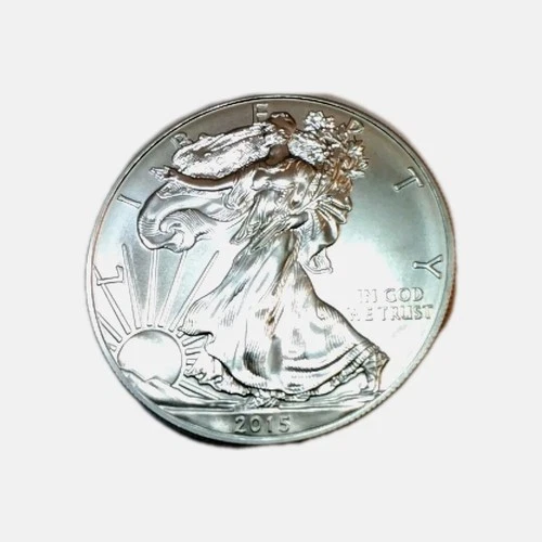 2015 $1 American Silver Eagle, US Mint, 1oz .999 Fine Silver