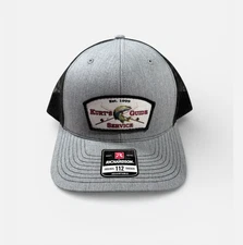 Richardson 112 Trucker Hat "Kurt's Guide Service" Fishing Patch Cap