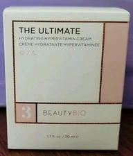 Beauty Bio The Ultimate Hydrating Hypervitamin Cream 1.7 oz Sealed NEW BeautyBio