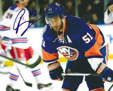 Signed 8x10 FRANS NIELSEN New York islanders Autographed photo - COA