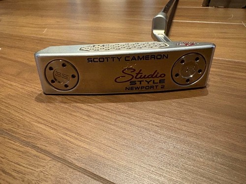 Scotty Cameron port 2 Studio Style Putter 33" SCS Insert Red Dot