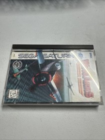 Wing Arms (Sega Saturn, 1995) No Console To Test- Man.& Reg Card- Broke Case CIB