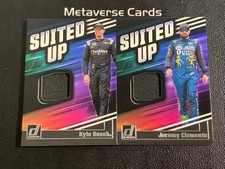 2026 Panini Donruss Racing Suited Up Kyle Busch Clements Relic Lot*2