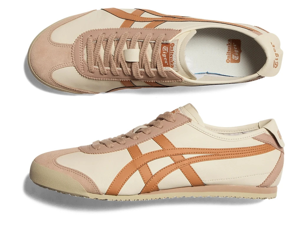 Onitsuka Tiger MEXICO 66 BIRCH RUST ORANGE 1183C102 204 Authentic