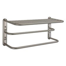 Gatco 1541 20" Stainless Steel Towel Shelf - Nickel