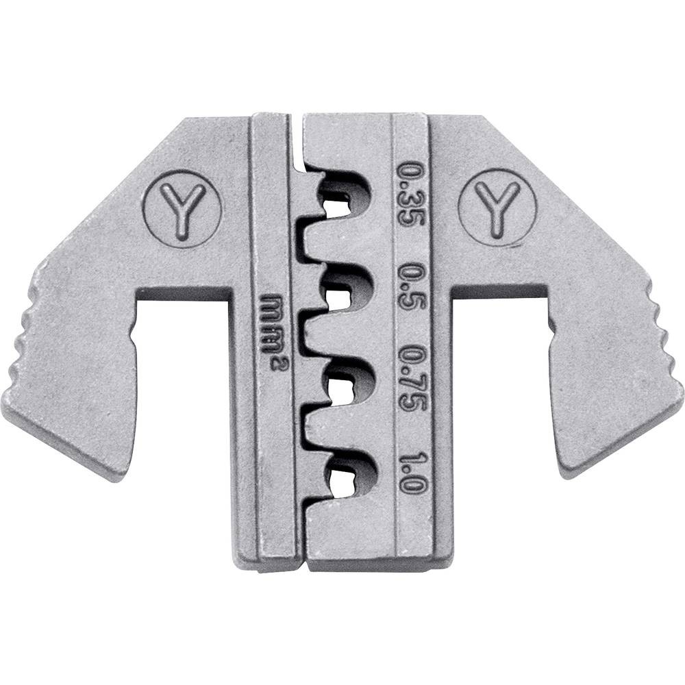 Matrice à sertir TOOLCRAFT TO-9625875 pour câblage et réparation connecteur Yazaki YES