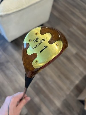 PowerBilt H&B 7-Wood Fairway Wood Club Steel Shaft Wood Head RH Used