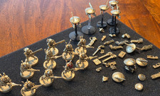 Huge 40k Guardians LOT with drones/tau Aeldari painted gold 