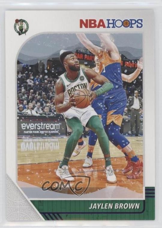 2019-20 Panini NBA Hoops Purple Winter Jaylen Brown #7 11jj