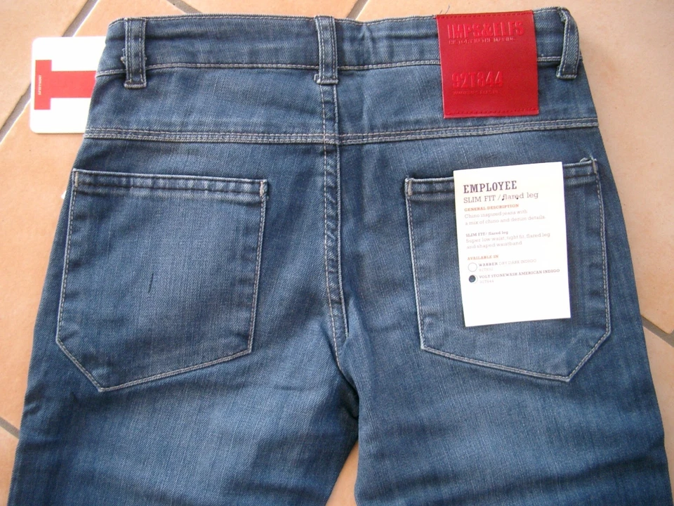 (C925) Coole Imps & Elfs Girls Jeans Hose "Employee" slim fit flared leg gr.116 - Bild 2 von 3