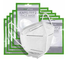 FFP2 Face Masks, Disposable Masks,6 Layer Protection Dust Respirator