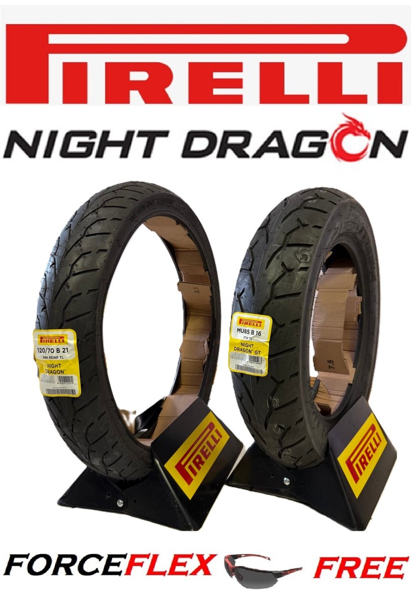 PIRELLI NIGHT DRAGON 120/70-21 & MU85B16 HARLEY ROAD KING ELECTRA