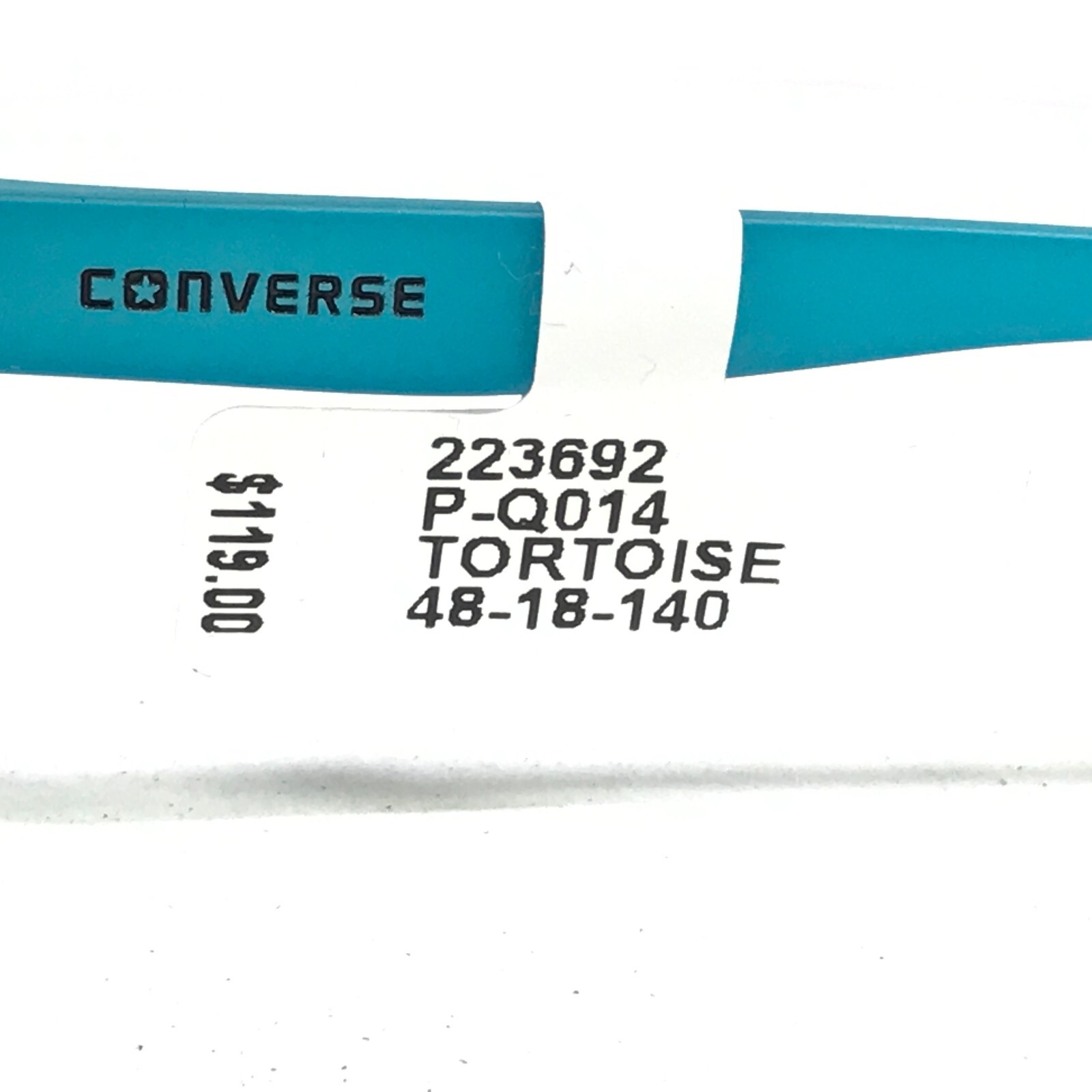 Converse Kids Eyeglasses Frames Q014 UF TORTOISE Brown Tortoise Blue 48-18-140 thumbnail 7