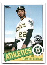 Ramon Laureano 2020 Topps #85-76 Oakland Athletics 1985 Topps 35th Anniversary