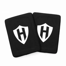 2pcs Level III + ballistic plate, body armor 6x8" 1.6 lbs side panel, Level 3+