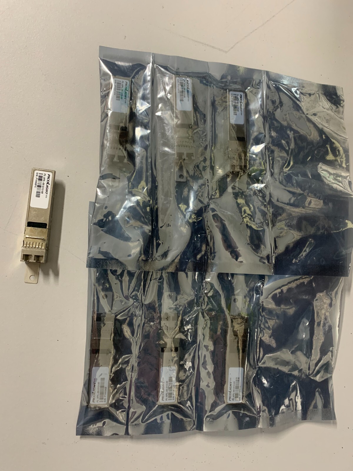 Picolight SFP 1000Base GBIC Transceiver (PL-XPL-00-S13-00) 7 pcs as ...
