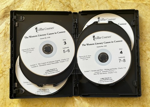 GREAT CURS The Western Literary Canon in Context: John Bowers 18 Disc CD Set - Bild 6 von 13