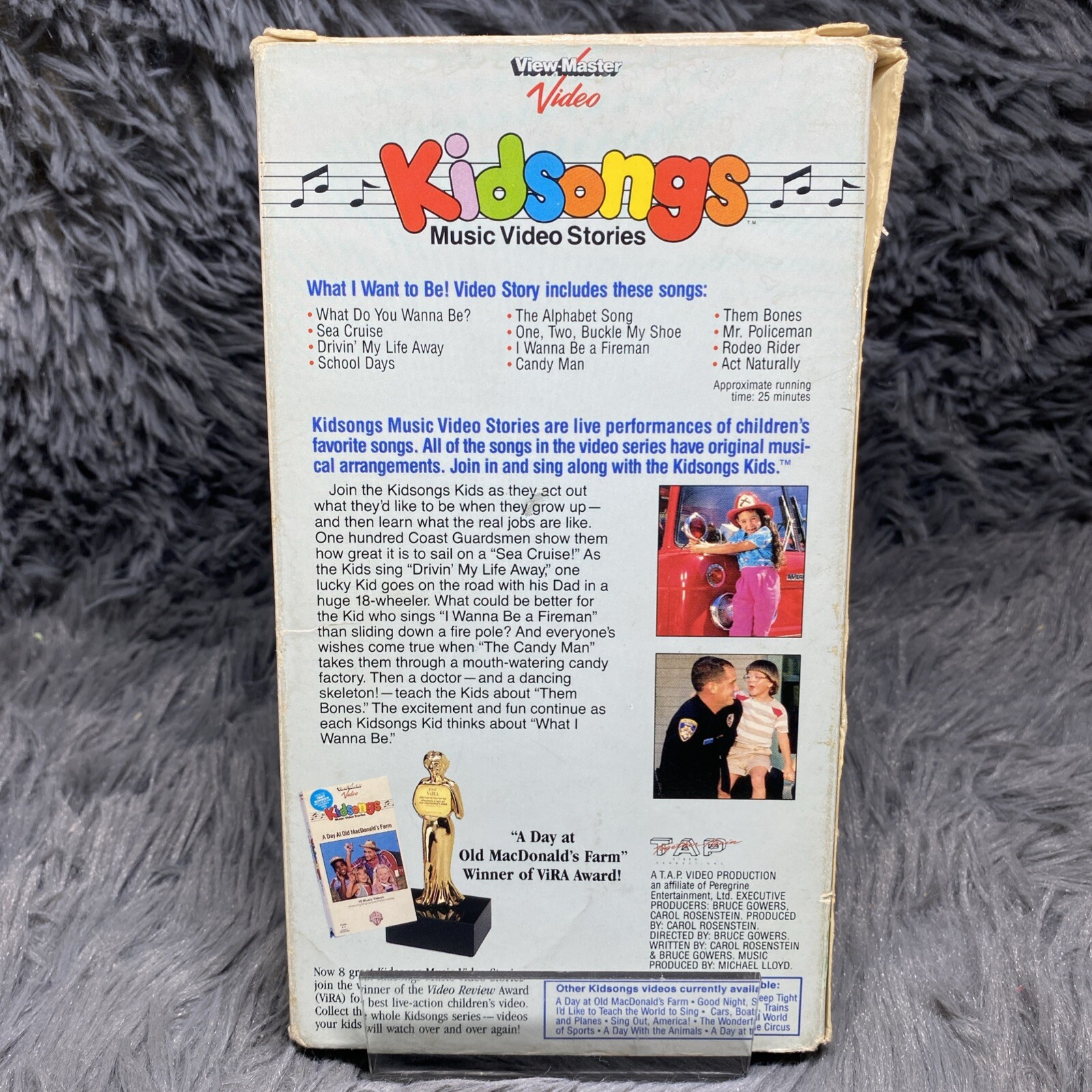 Kidsongs - What I Want to Be! View-Master Video VHS Tape 1987 Kids Children’s
