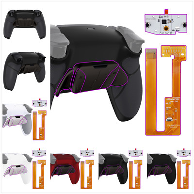 eXtremeRate Real Metal Back Buttons RISE4 Remap Kit for PS5 Controller BDM-030