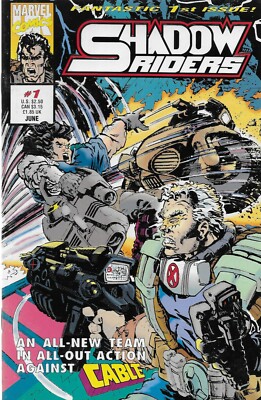 Shadow Riders No.1 / 1991 Guest-Starring: Cable
