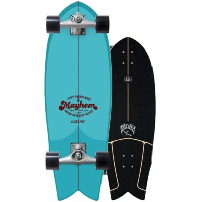 Carver Lost RNF Retro Surf Skate CX Raw Trucks 29'' x 9.875''
