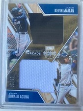 Elite extra Ronald acuna / Kevin Maitan dual jersey ssp