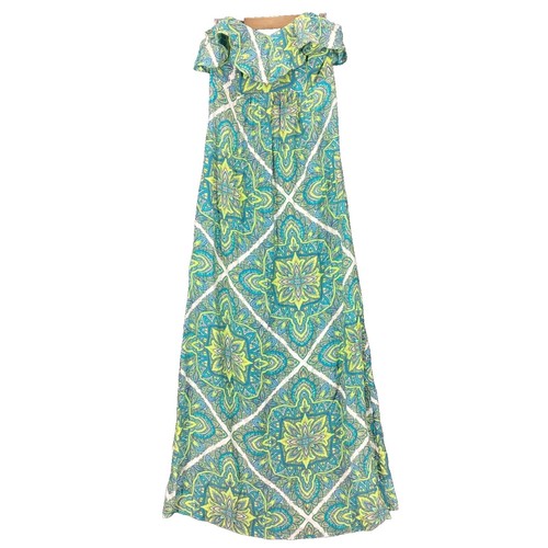 knee length dresses for ladies Silk Strapless Maxi Dress main image 0