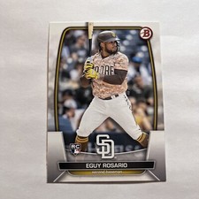 2023 Bowman - #63 Eguy Rosario (RC)