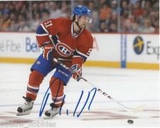 Montreal Canadiens David Desharnais  Signed Autographed 8x10 COA 