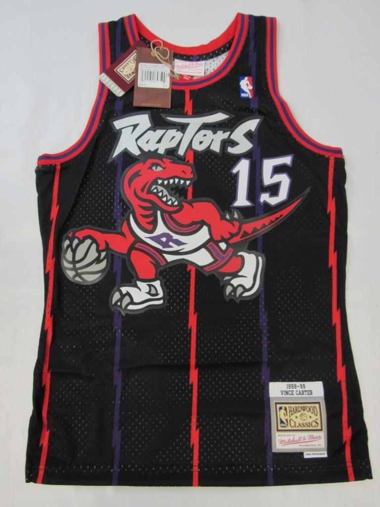 98-99 Vince Carter #15 Toronto Raptors Mens Mitchell & Ness