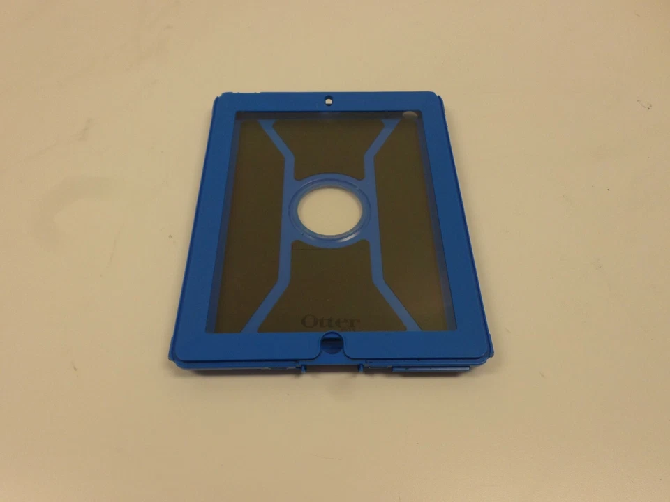 Otterbox Defender Case (Black/Blue) For Apple iPad 2/3/4 No Silicon Cover - Image 2 of 4