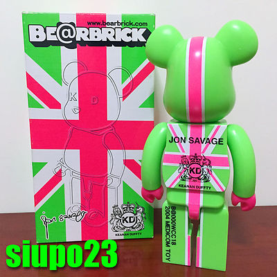 Medicom 400% Bearbrck ~ England's Dreaming Be@r brick Jon Savage