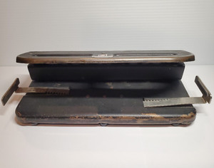 MUTUAL 1970s Vintage All Metal 3 Hole Paper Punch Adjustable Heavy Duty Work