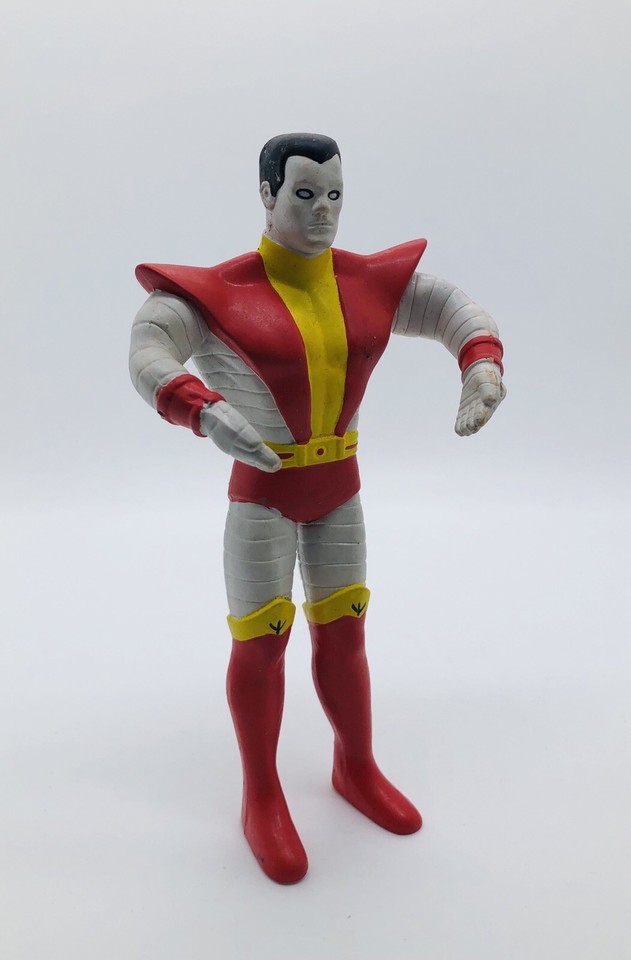 1991 Just Toys BendEms Marvel XMen 6" Tall Colossus Bendable Figurine