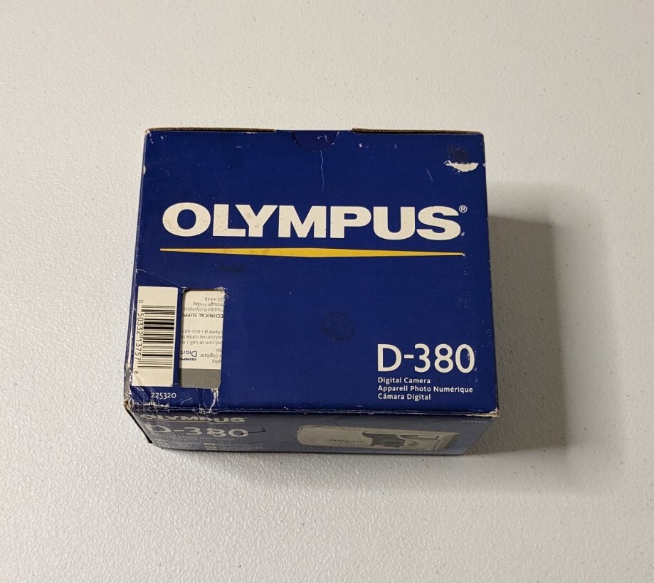 Olympus CAMEDIA D380 2.0MP Digital Camera Silver Used eBay