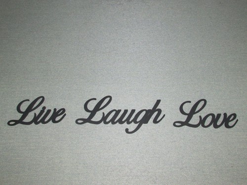 Live Laugh Love Wooden Wall Words Wood Wall Decor - Picture 4 of 4