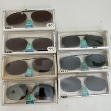 Lot of 7 SOLAR SHIELD Ultralight Frame POLARIZED CLIPONS 120
