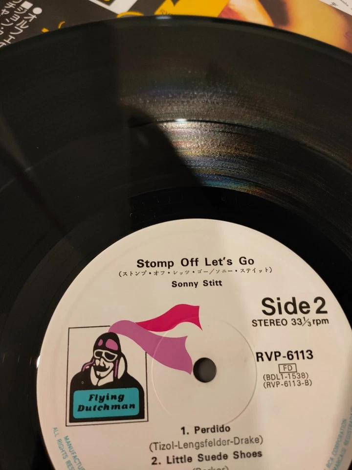 Sonny Stitt Stomp Off Let's Go Flying Dutchman RVP-6113 OBI JAPAN VINYL LP - Image 2 of 4