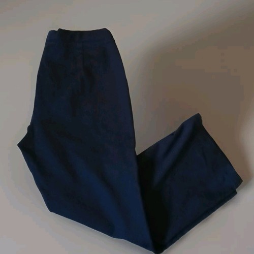 Eileen Fisher Women’s Black Straight Leg Pull On Stretch Pants. Medium