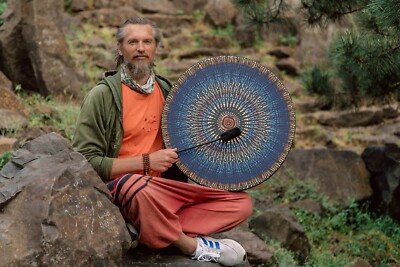 Deep bass ''Tree Spirit'' vegan drum 24  , shamanic sound healing tool, tunable