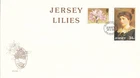 Lilies Lily Langtree GB Jersey FDC 1986 (103931)