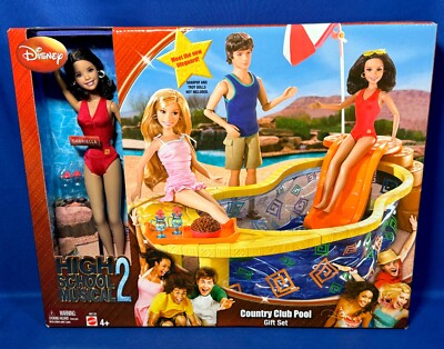 Mattel M5135 High School Musical 2 Country Club Pool Gift Set for
