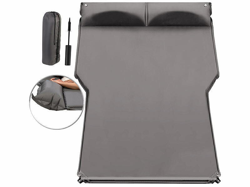 NUEVO colchón autoinflable cama de coche para camping festival viaje tienda exterior