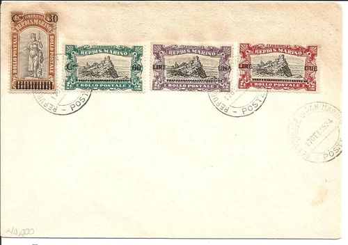 Envelope San Marino 1924