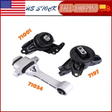 3Pcs Engine Motor & Trans Mount Set Set For 2011-2015 Kia Optima 2.4L AUTO New