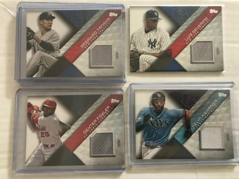 2018 Topps Major League Material Series 1/2 Jersey Relic Pick to Complete Set