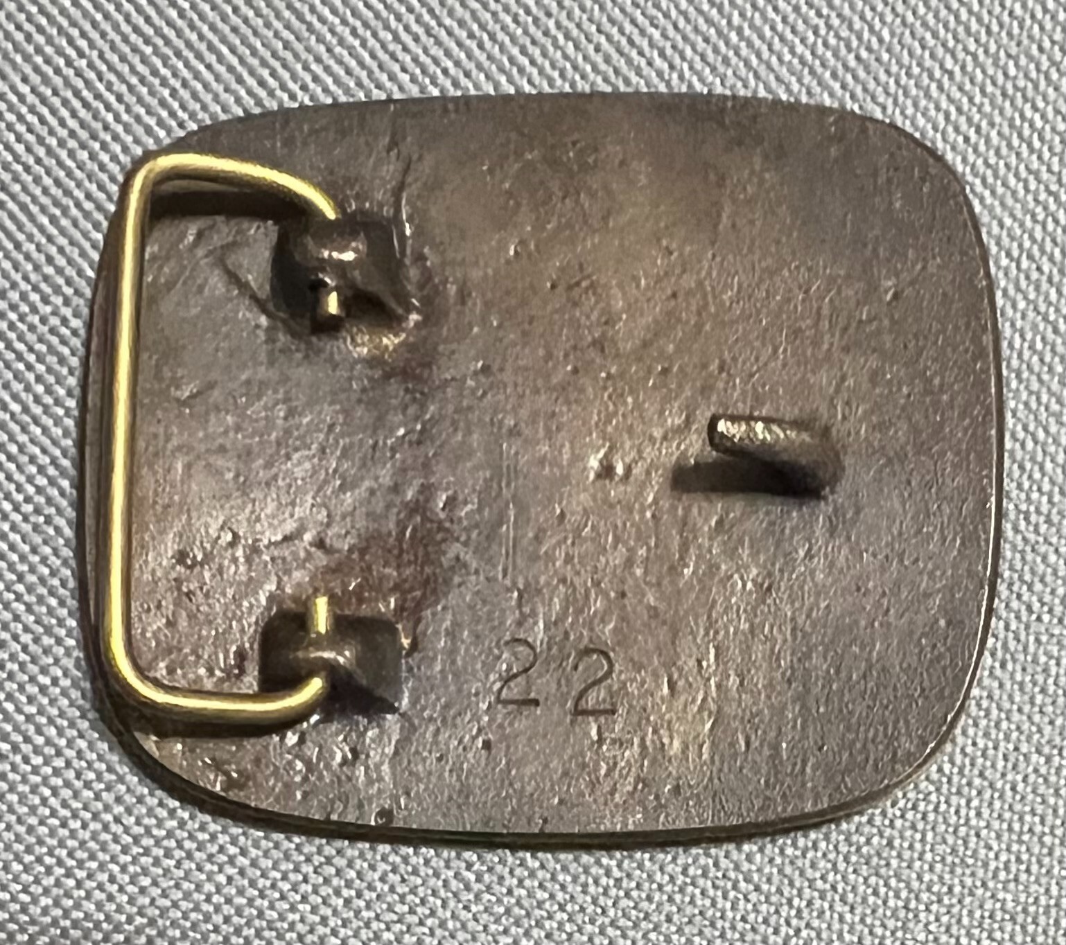 VINTAGE BSA POWDERHORN BRASS BELT eBay