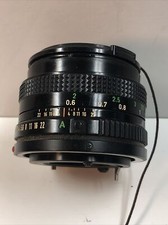 Canon Lens FD 50mm 1:1.8 For Canon FD Mount 35mm Manual Focus Canon A-1 AE-1