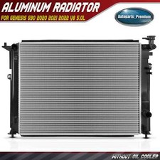 Aluminium + Plastic Radiator for Genesis G90 2020 2021 2022 V8 5.0L 25310D2700