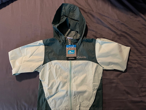 Columbia Youth Glennaker Rain Jacket Boys Size XXS Free Shipping
